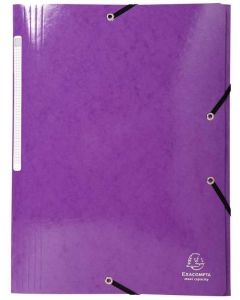 Chemise à élastiques Iderama 425g - Violet : EXACOMPTA Image