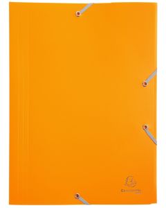 Chemise à élastiques - Jaune : EXACOMPTA Eco visuel