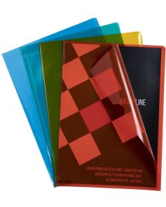 Pochettes à coins A4 - Assortiment de couleurs : EXACOMPTA Lot de 100 image