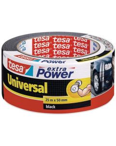 Photo Ruban adhésif universel extra Power - Noir - 50 mm x 25 m TESA