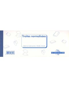 COGIR : Carnet - Traites normalisées - Lettre de change 6051