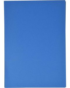 Carton de Bricolage A4 - Bleu moyen - 300 g/m² : FOLIA Lot de 50 Visuel
