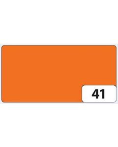 Carton de Bricolage 500 x 700 mm - Orange clair - 300 g/m² : FOLIA Visuel
