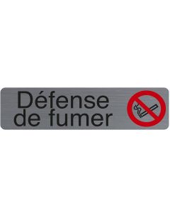 Plaque adhésive de signalisation - Défense de fumer : EXACOMPTA image