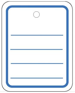 Etiquettes de prix à trou - 35 x 45 mm - Blanc HERMA Lot de 1000 