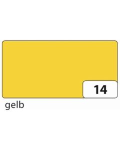 Papier Transparent - Jaune - 505 x 700 mm : FOLIA Visuel