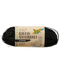 Pelote de Raphia - Noir : FOLIA Visuel