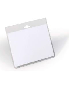 Badges horizontaux sans clip 90 x 60 mm : DURABLE Lot de 20