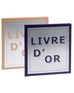 Livre d'or - 210 x 190 mm - Assortiment EXACOMPTA Precious Argent Image