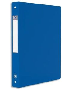 Classeur souple - 4 anneaux de 40 mm - Bleu : OXFORD Memphis Image