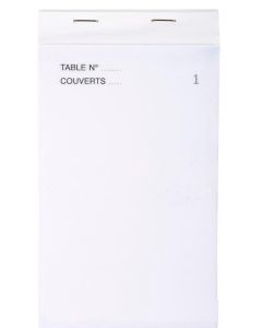 Bloc MAITRE D'HOTEL Autocopiant Tripli 150 x 95 mm Restaurant COGIR 1992 modèle