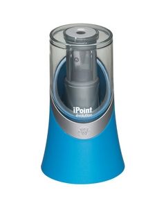Taille-crayons électrique - 1 trou - Bleu WESTCOTT iPoint Evolution