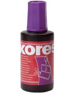 Encre pour Tampon Violet : KORES