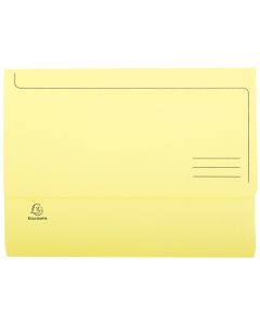 Lot de 10 Chemises à poche en carte - Canari EXACOMPTA SUPER Visuel