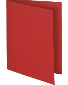 Lot de 100 Chemises pour dossiers A4 FLASH 220 - Rouge : EXACOMPTA Image