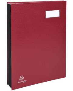 24244E EXACOMPTA : Parapheur Direction - 24 compartiments - Bordeaux photo