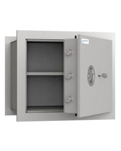 HARTMANN Mural 40 : Coffre-fort à emmurer OUVERT - Serrure à clés - 39 L exemple