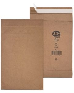 Pochettes d'expédition matelassées JIFFY - 170 x 235 mm : MAIL MEDIA Lot de 100 Visuel