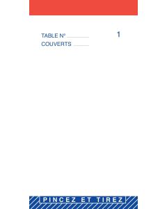 Blocs MAITRE D'HOTEL Commande Restaurant - 150 x 75 mm 2222 ELVE Modèle