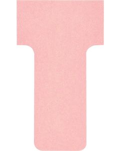 Fiches T - Indice 1 / 28 mm - Rose : NOBO Lot de 100 Visuel