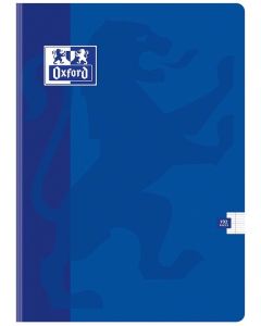 Cahier 192 pages Grands carreaux A4 - 210 x 297 mm OXFORD Bleu