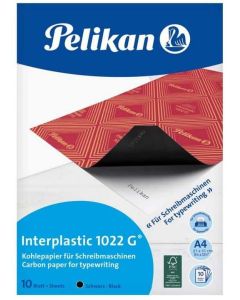 Feuilles de Papier Carbone - A4 - Noir PELIKAN 1022G
