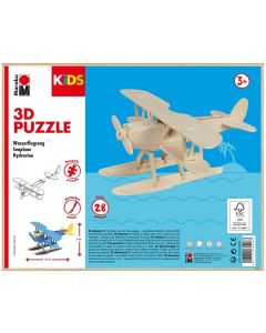 Photo Puzzle 3D en bois - Hydravion MARABU KIDS