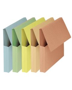 Photo Pochette à documents - 30 mm - Assortiment de coloris pastels ELBA