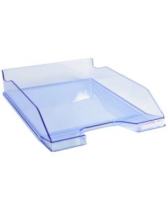 Photo Corbeille à courrier Combo - Bleu glacé translucide glossy EXACOMPTA Image