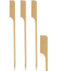 Photo Brochette pour grillades en bambou - 250 mm PAP STAR Golf 