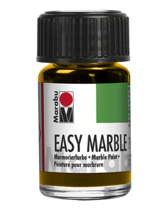 Photo MARABU : Peinture pour marbrure - 15 ml - Jaune moyen 13050039021