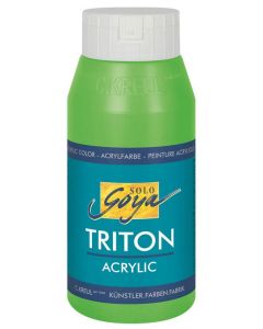 Photo Peinture acrylique Triton Acryl Basic - 750 ml - Vert jaunâtre C. KREUL  flacon