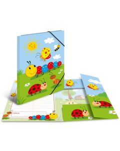 Photo Chemise à 3 rabats - Format A3 - Motifs Chenille HERMA Image