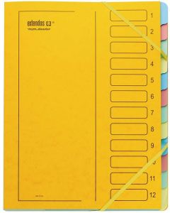 Photo TRIEUR Jaune de 12 compartiments Extendos 22312