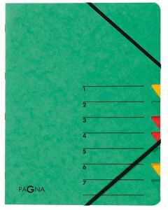 Photo 24061-03   Pagna : Trieur à élastiques 7 compartiments - Vert