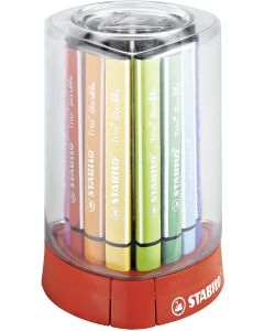 Photo 368/12-01 STABILO : Étui de 12 Feutres de coloriage Trio Scribbi - Assortiment