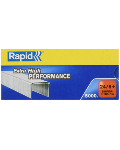 Photo Boite de 5000 agrafes galvanisées - 24/8+ RAPID