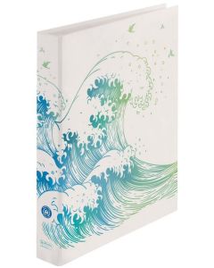 Photo Classeur à 2 anneaux - Dos de 40 mm - Vague HERLITZ GREENline