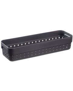 Photo Corbeille de Rangement - 78 x 238 x 50 mm - Noir PLAST TEAM Seoul Organizer M