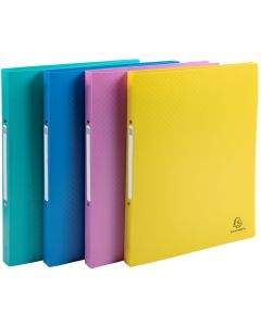 Photo Classeur souple - 2 anneaux de 15 mm - Assortiment EXACOMPTA Forever Young