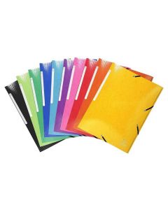 Photo Chemise à élastiques 3 rabats - Assortiment EXACOMPTA Iderama