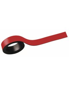 Photo Maul : Bande magnétique - 20 mm x 1m - Rouge 65207-25