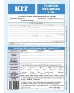 Formulaire Kit de Location Habitation - A4 - WEBER 720 Image