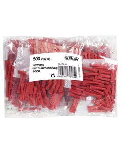 Photo Billets gagnants pour tombola - N° 1 à 500 Herlitz