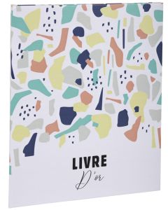 Photo Livre d'or - 270 x 220 mm - Vertical EXACOMPTA Terrazzo Image