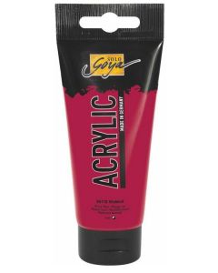 Photo Peinture acrylique Rouge vin Tube de 100 ml : KREUL Solo Goya Acrylic 84110