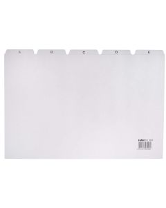 Photo Jeu de 25 Intercalaires alphabétiques en plastique - 297 x 210 mm - A4 : HAN 984