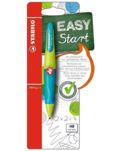 Photo STABILO : Porte-mines Easyergo 1,4 - HB Dessin - Citron vert / Bleu aigues-marine B-46902-5