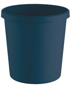 Photo Corbeille à papier de 18 L - Plastique recyclé - Bleu HELIT The Green German