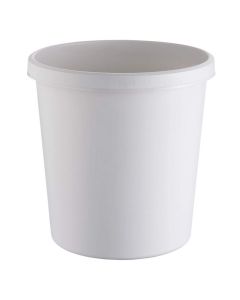 Photo Corbeille à papier 18 litres - Gris Lumière : HELIT H6105882
